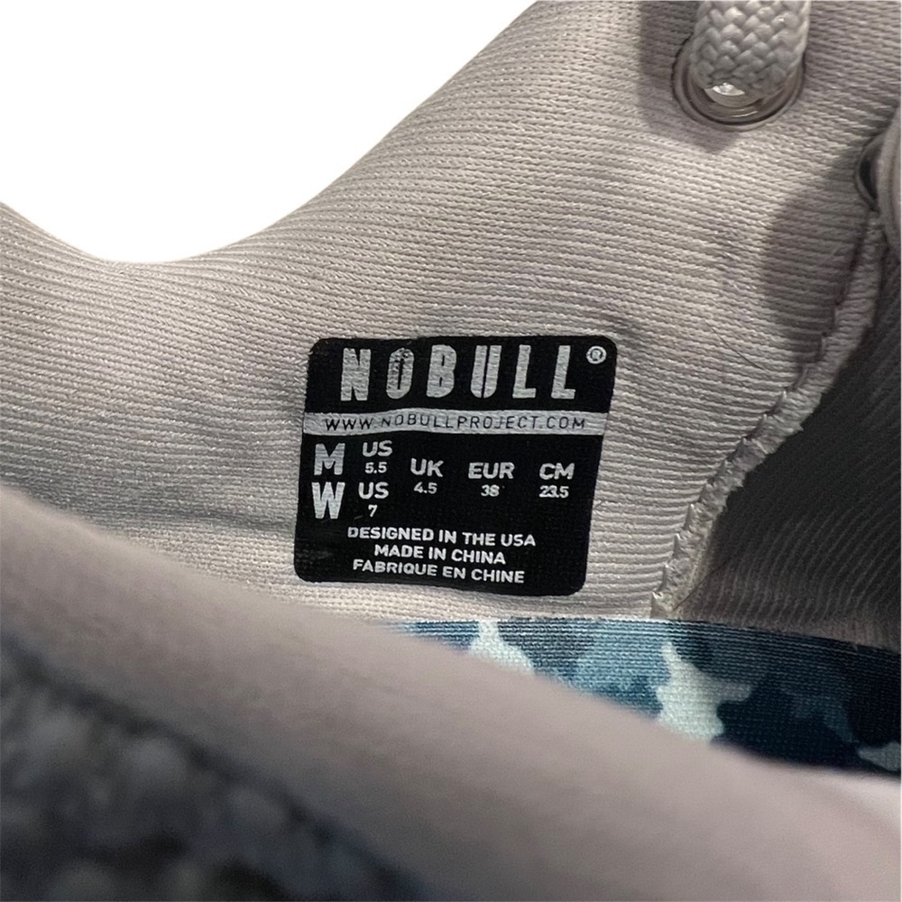 NOBULL Women’s Gray Superfabric Low Trainer in Size 7 - Picture 10 of 12